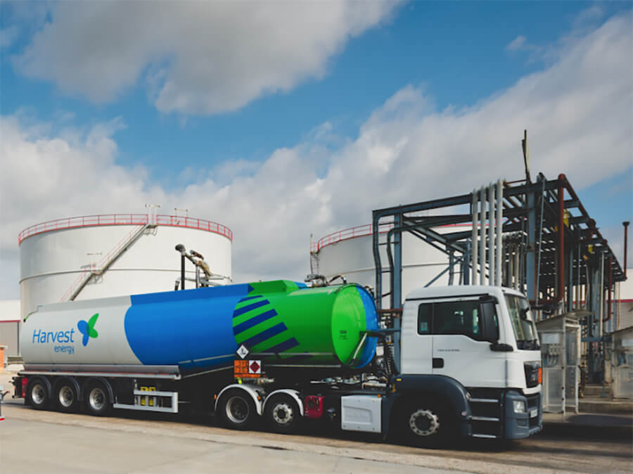 harvest energy road tanker