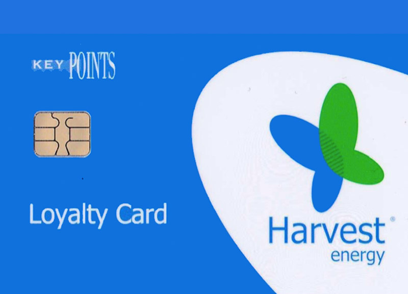 Harvest loyalty-card